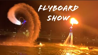 Epic flyboard show