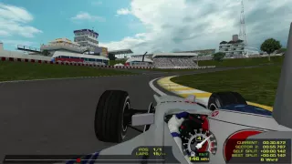 rFactor - Lap of Interlagos with Rubens Barrichello