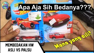 PERBEDAAN HOTWHEELS ASLI DAN KW!!!!!!!!