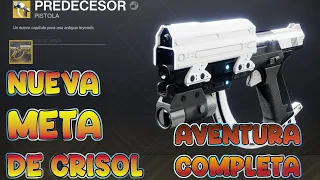 la NUEVA META  del CRISOL . GUIA COMPLETA para conseguir arma y catalizador.destiny2