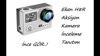 Eken H9R H8R Aksiyon Kamera İnceleme Tanıtımı action camera review