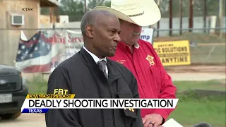 Texas shooting: Child among 5 killed 'execution style' by drunk gunman still on loose, police say