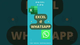 How to send whatsapp message from MS Excel?