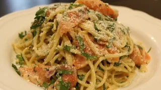 Salmon Carbonara ( Simple Meals)