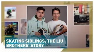 Skating siblings: Hungaria's Liu brothers are going for gold in Beijing