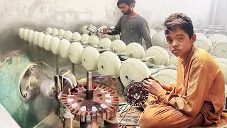 Ceiling Fans  Manufacturing Factory, How To Make A Ceiling Fan With Amazing Process