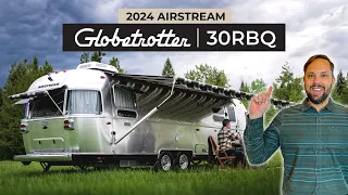 LUXURY TRAVEL TRAILER | All-New 2024 Airstream Globetrotter 30RB FULL Walk Through Tour