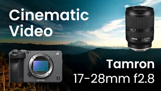 Is the Tamron 17-28mm f2.8 A Good Lens for Cinematic Video? | Sony FX3 Footage