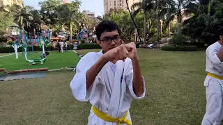 kyokushin Karate and kickboxing classes by Sensei Ankur Dey.