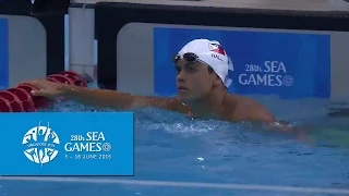 Swimming Heats Men's 50m Breaststroke  Heat 2 (Day 6) | 28th SEA Games Singapore 2015