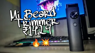 Mi Beard Trimmer | Unboxing & Review | Best trimmer under 1500 rupees.