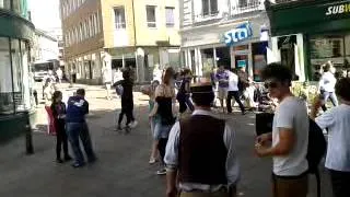 Flashmob in Norwich 1