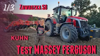 Test Massey Fergusona serii 8s 1/3