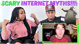 Shane Dawson "SCARIEST INTERNET MYTHS" REACTION!!!!