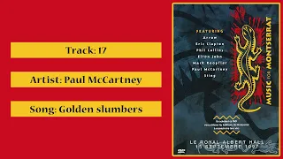 MUSIC FOR MONTSERRAT - 17 - PAUL MCCARTNEY - Golden slumbers