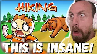 THIS IS INSANE! SockStudios i almost DIED hiking (REACTION!!!)