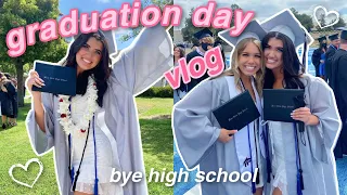 HIGH SCHOOL GRADUATION DAY- VLOG / GRWM 2021