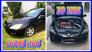 Building my 400hp Honda Accord in 7 minutes