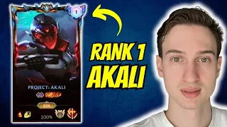 Wild Rift - Royal Coaching Challenger Rank 1 Akali