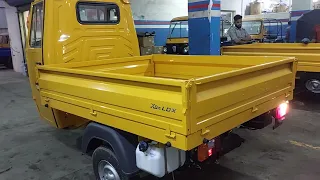 Piaggio ape classic,  मैकेनिकल इंजन के साथ.