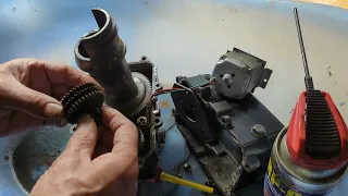 YAESU G-5500 Elevation Gearbox Repair.