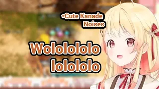 Kanade Just Making Some REALLY CUTE NOISES in Palworld!!!!!