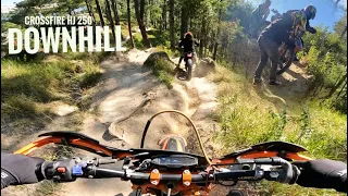 Extreme Downhill Hill in Dirt Bike Crossfire HJ 250 X Its not Easy | 1st Experience | Sudip Vlogs