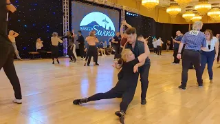 Improv West Coast Swing Dance - Ben Morris & Tatiana Mollmann - Easter Swing 2023 Champions Strictly