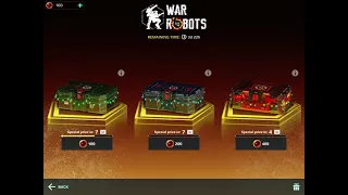 OMG😱😱!!I got a techno scorpion in war robots special delivery 😎😎