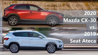 2020 Mazda CX-30 vs 2019 Seat Ateca (technical comparison)