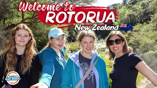 100% Pure New Zealand 🇳🇿  A Welcoming Journey to Rotorua New Zealand | 197 Countries, 3 Kids