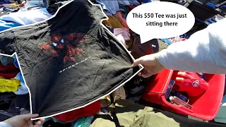 Finding Vintage Shirts And Toys At The Flea Market