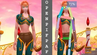 Testing OpenPifPaf with Blood Elf