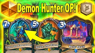 I Played The Best Demon Hunter Deck After Nerfs And This Happened! Titans Mini-Set | Hearthstone