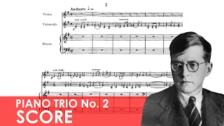 SHOSTAKOVICH Piano Trio No. 2 in E minor (Op. 67) Score
