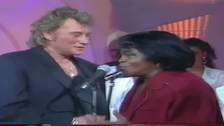 Johnny et James Brown sur "Sex-Machine"(24.06.1995)