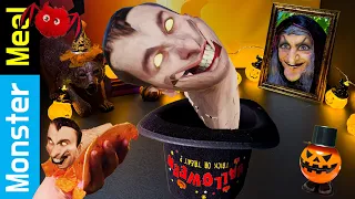 Skibidi Toilet Cheese Taco for Halloween Dinner 👻🎃🎃🎃 | [ fictional video ] | Monster Meal ASMR