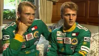 Johnny Herbert |Mika Häkkinen |Team Lotus |Grand Prix | Silverstone | Nigel Mansell |TN-92-100-022