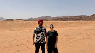 ਬੜੀ ਮੁਸ਼ਕਿਲ ਜ਼ਿੰਦਗੀ ਜਿਉਂਦੇ ਜੌਰਡਨ ਦੇ ਲੋਕ Jordan Desert life | Punjabi Travel Couple | Ripan Khushi