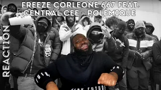 Freeze Corleone 667 feat. Central Cee - Polémique (UK REACTION) // REACTING TO FRENCH X UK DRILL