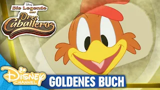 DIE LEGENDE DER DREI CABALLEROS - Clip: Das goldene Buch | Disney Channel