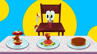 THE BERNIE SHOW 🍏🥧🍮 PICK SOME FOODS 🍏🥧🍮 Zig & Sharko - Cartoons for Children