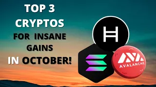 TOP 3 CRYPTO ALTCOINS TO BUY IN OCTOBER 2021