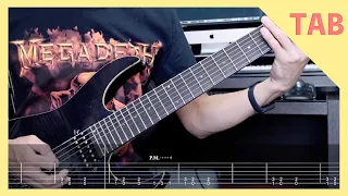 MEGADETH - Symphony Of Destruction - Guitar Cover -TAB