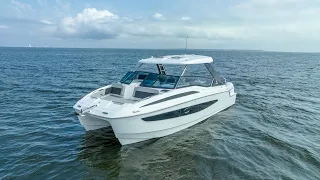 The Boat Built for Anything | 2023 Aquila 32 Sport For Sale at MarineMax Pensacola