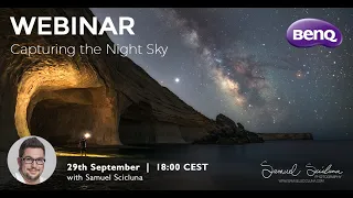 BenQ Webinar: Capturing the Night Sky with Samuel Scicluna