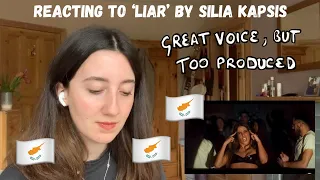 CYPRUS EUROVISION 2024 - REACTING TO ‘LIAR’ BY SILIA KAPSIS (FIRST LISTEN)