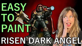 How to Paint RISEN Dark Angels: EASY GRIMDARK: Warhammer 40K