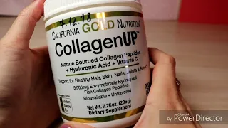 Коллаген рыбный CollagenUP™ CALIFORNIA GOLD NUTRITION®  из iherb краткий обзор. Код AFE1275