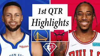Chicago Bulls vs. Golden State Warriors Full Highlights 1st QTR | 2021-22 NBA Season
